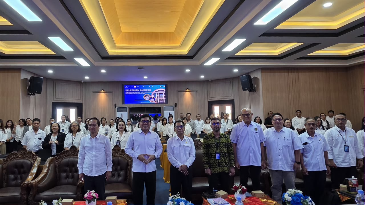 Warmadewa Perkuat Budaya Mutu, 50 Calon Auditor Internal Disiapkan Jaga Akreditasi Unggul Menuju Standar Internasional