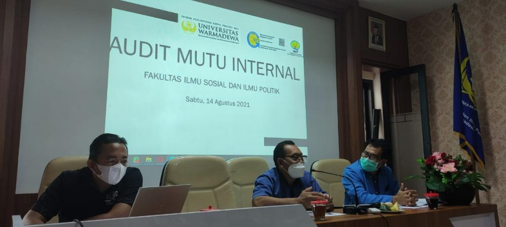 Audit Mutu Internal Pada Fakultas Ilmu Sosial dan Ilmu Politik Warmadewa