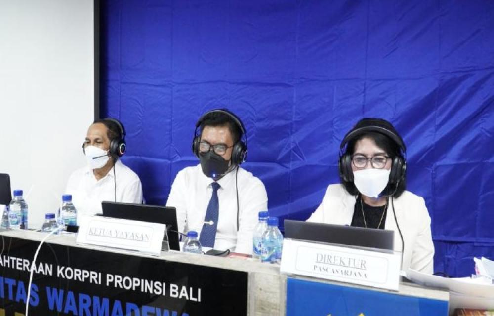 Asesmen Lapangan Prodi Magister Ilmu Hukum Pascasarjana Unwar