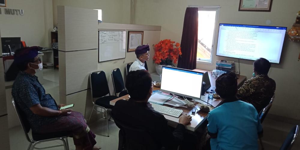 Rapat Kerja Penyusunan Prosedur Kenaikan Jabatan Fungsional Dosen Unwar Tahun 2022