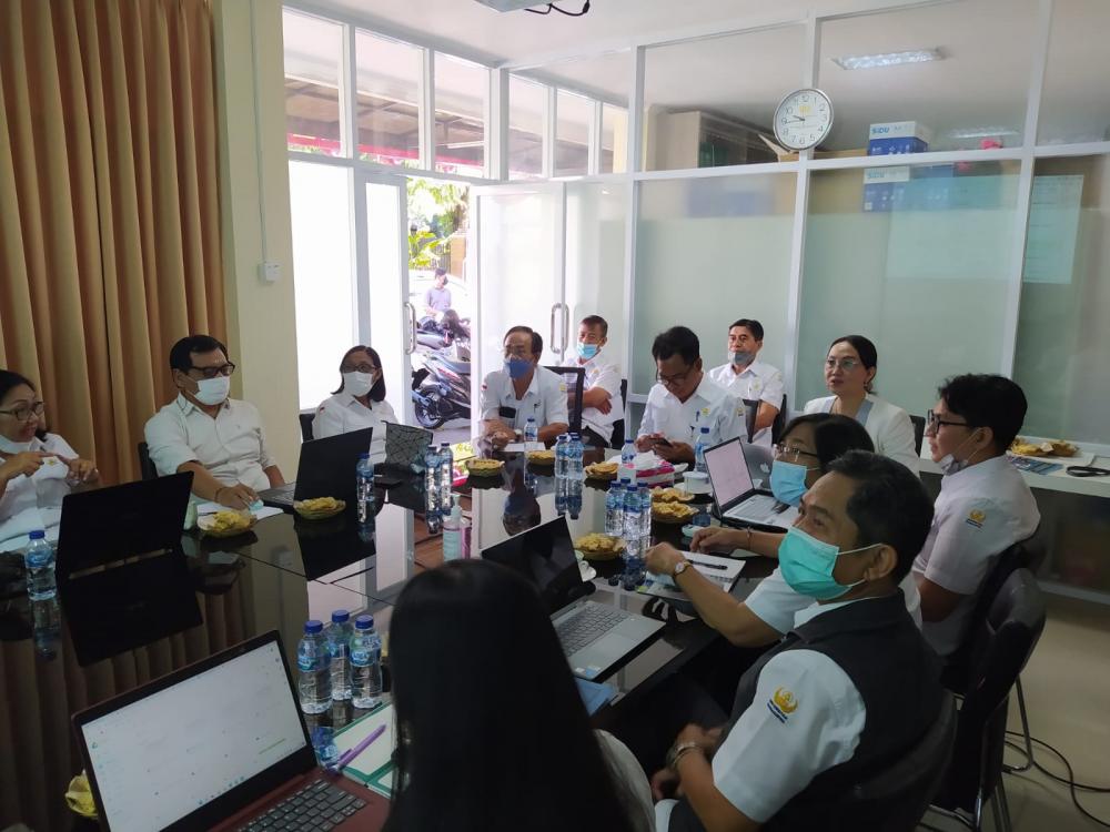 Rapat Koordinasi Pelaksanaan Audit Mutu Internal (AMI) Universitas Warmadewa Tahun 2022