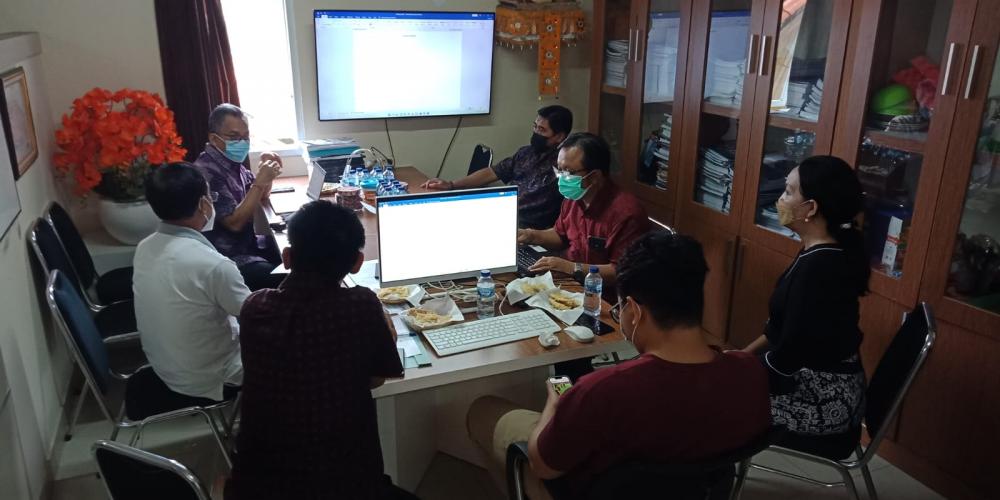 Rapat Kerja Penyusunan Prosedur Kenaikan Jabatan Fungsional Dosen Universitas Warmadewa